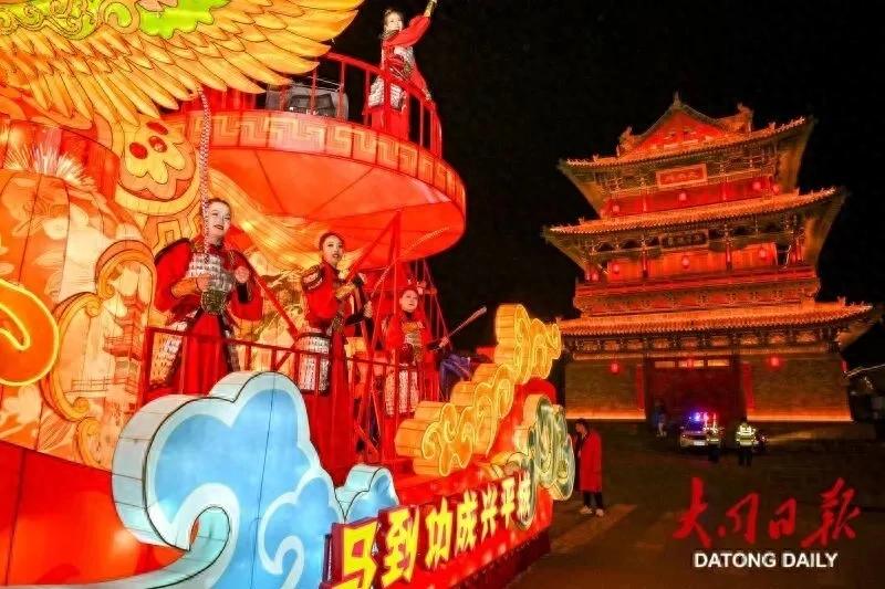 市民游客体验特色文化过地道大同年