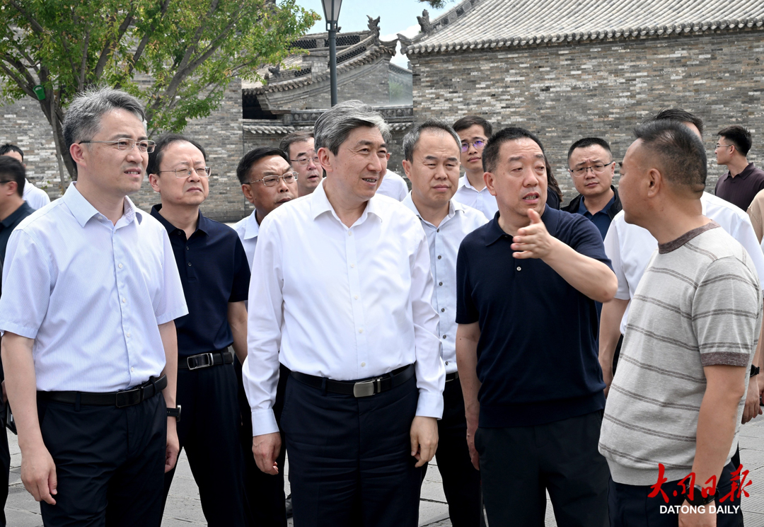 朱晓东带队赴古城专题调研 刘俊义等参加
